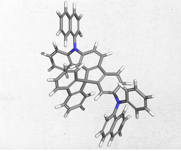 Molecular dynamics to understand the origin of the preferred orientation of phosphorescent dyes in OLEDs