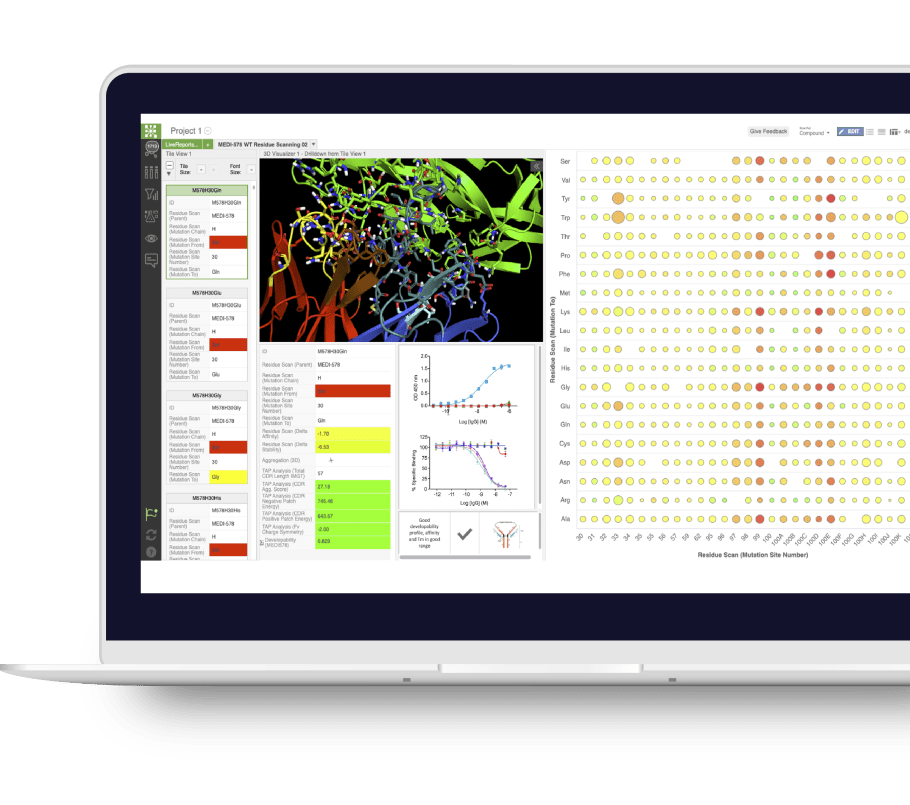 LiveDesign for Biologics